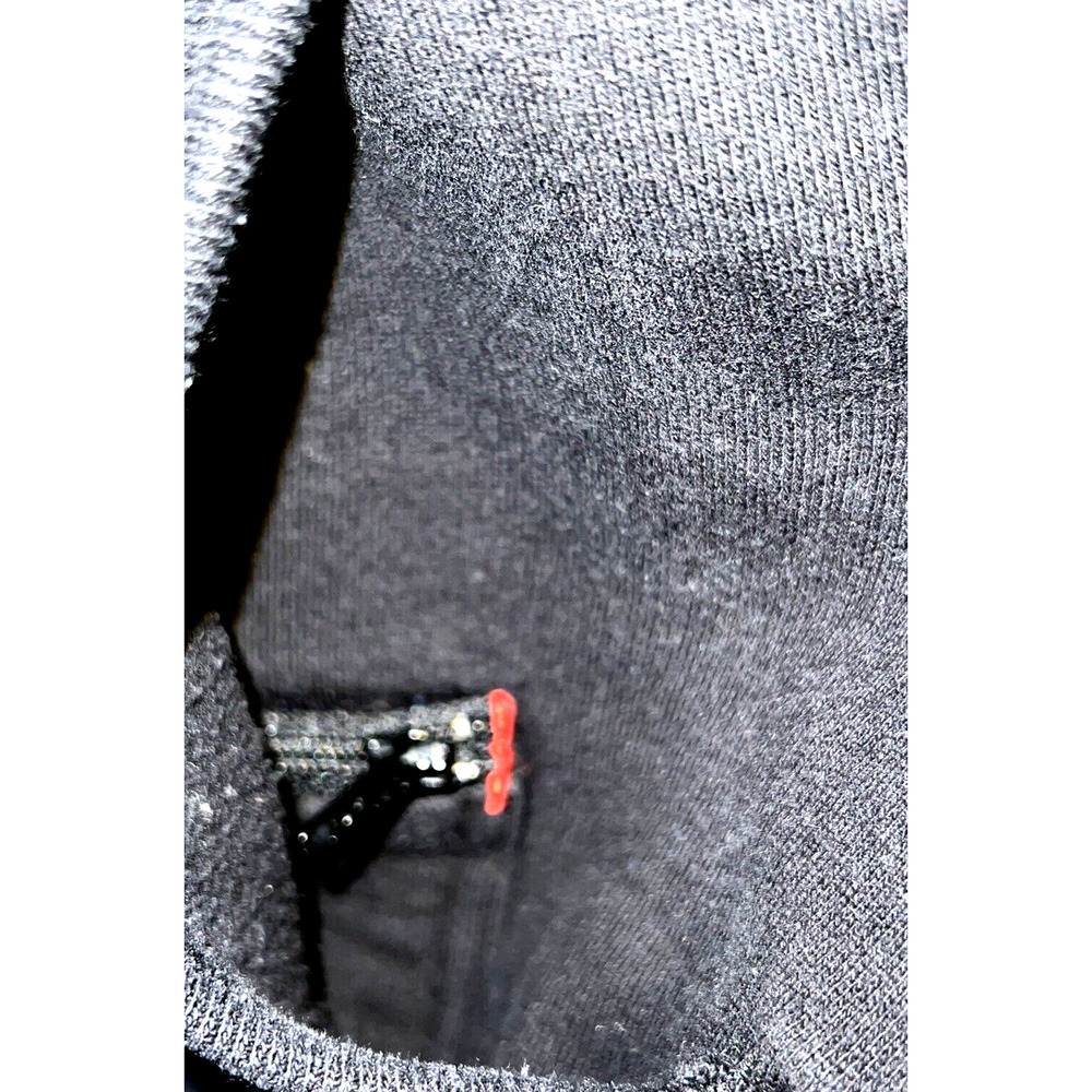 Vtg Independent Truck Co Hoodie Black Red White Sweatshirt Skater - Sz S/M - Picture 7 of 10